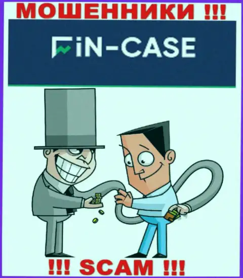 Не торопитесь доверять мошенникам из дилинговой компании FinCase, которые требуют оплатить налоги и комиссионные сборы