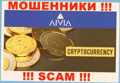 Aivia Io, орудуя в сфере - Crypto trading, дурачат своих клиентов