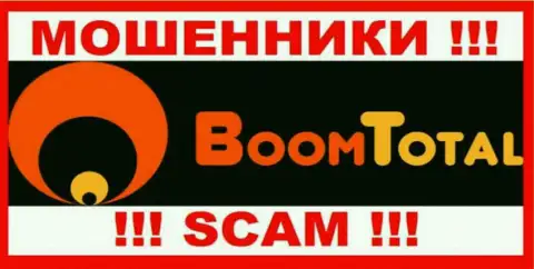 Лого МОШЕННИКА Boom Total