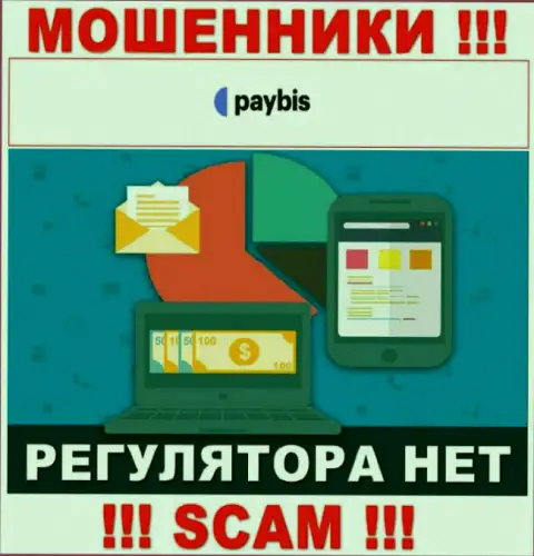 У PayBis на сайте не опубликовано инфы о регуляторе и лицензионном документе организации, а следовательно их вовсе нет