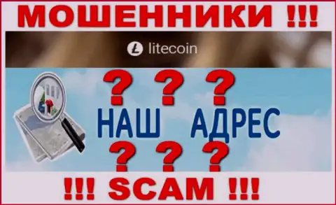 На онлайн-сервисе LiteCoin мошенники скрыли юридический адрес регистрации компании