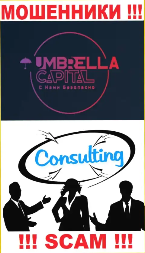 Umbrella Capital - это ЖУЛИКИ, вид деятельности которых - Консалтинг