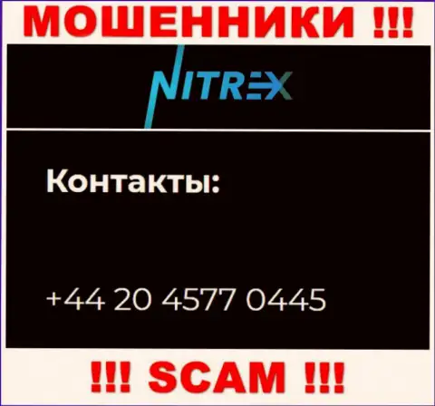 Не берите телефон, когда названивают незнакомые, это могут быть мошенники из конторы Nitrex