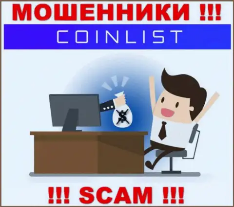 Не поведитесь на уговоры работать с конторой CoinList, кроме грабежа денежных активов ожидать от них и нечего
