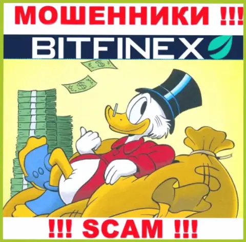 С конторой Bitfinex не сможете заработать, затянут в свою компанию и ограбят подчистую