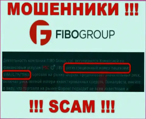 Не взаимодействуйте с компанией FIBOGroup, даже зная их лицензию, представленную на веб-сервисе, Вы не убережете свои средства