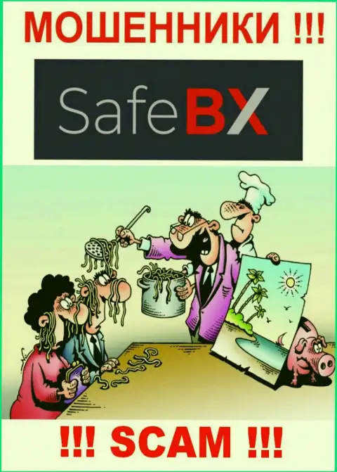 Пользуясь наивностью людей, Safe BX втягивают доверчивых людей в свой лохотрон