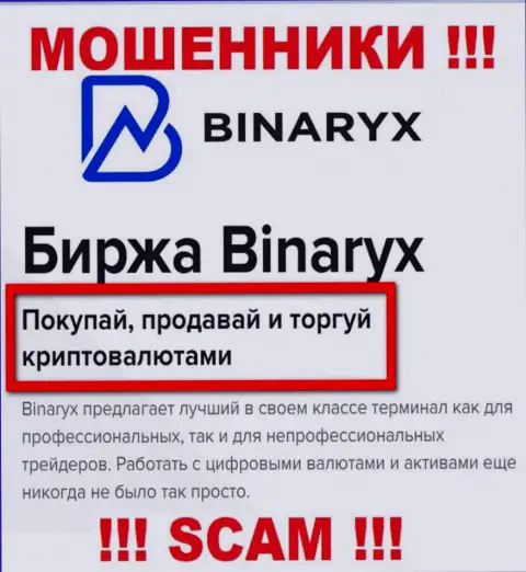 Будьте бдительны !!! Binaryx - это явно интернет-жулики !!! Их деятельность противоправна