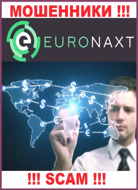 Не отправляйте финансовые активы в Euronaxt LTD, направление деятельности которых - Брокер