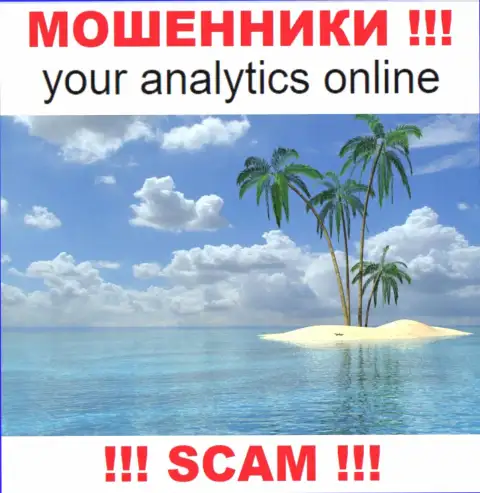 YourAnalytics Online спрятали адрес регистрации, где находится организация - это однозначно обманщики !!!