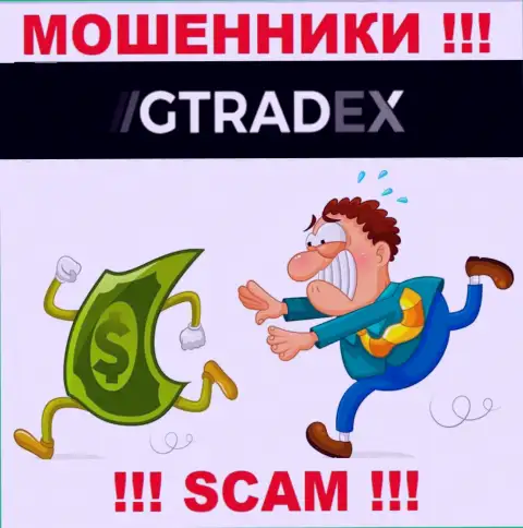 ВЕСЬМА РИСКОВАННО взаимодействовать с брокерской организацией GTradex Net, эти internet мошенники все время прикарманивают вклады валютных трейдеров