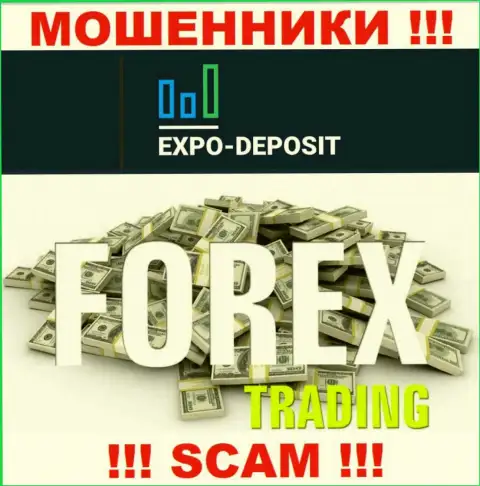 Forex - это вид деятельности противоправно действующей конторы Expo-Depo