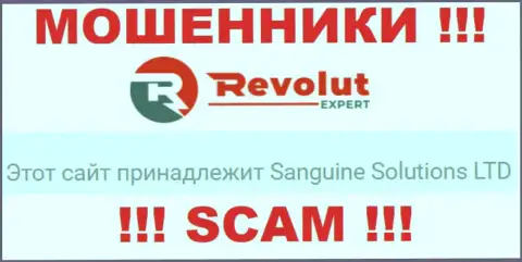Инфа о юридическом лице internet мошенников Сангин Солюшинс ЛТД