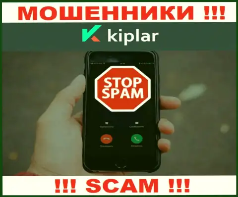Трезвонят интернет-мошенники из организации Kiplar Com, Вы в зоне риска, будьте очень бдительны