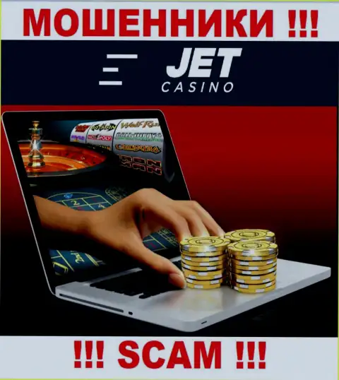 Jet Casino лишают денег неопытных людей, действуя в направлении Онлайн-казино
