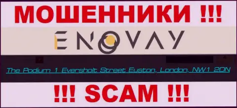 Официальный адрес организации EnoVay липовый - связываться с ней довольно-таки опасно