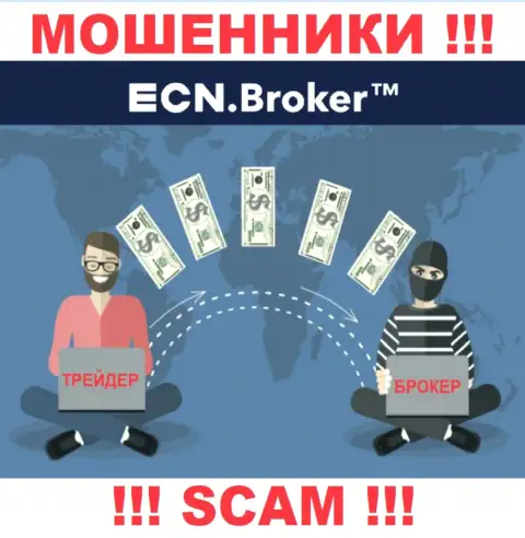 Не работайте совместно с ДЦ ECN Broker - не окажитесь очередной жертвой их мошеннических деяний