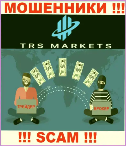 Не стоит совместно работать с конторой TRSMarkets - сливают трейдеров