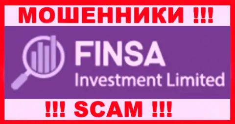 ФинсаИнвестментЛимитед - это SCAM !!! ЖУЛИК !!!