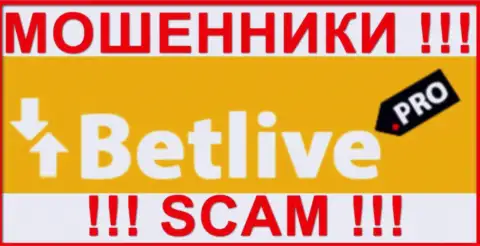 Логотип МОШЕННИКА BetLive