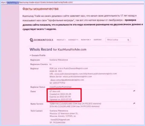 Internet-сообщество не рекомендует работать с компанией KazMunay Trade